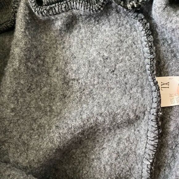Men’s XL pull on elastic waist w/drawstring jogger sweatpants grey - Picture 4 of 7